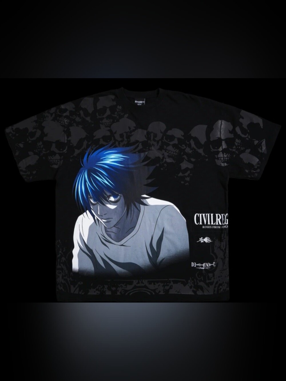 Civil Regime "Blue Silence" American Classic Oversized Tee